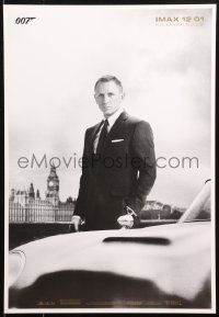 5h0757 SKYFALL IMAX 14x20 special poster 2012 image of Daniel Craig as Bond, newest 007!