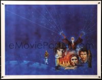 5h0760 STAR WARS: HEIR TO THE EMPIRE Kilian 22x28 special poster 1991 Tom Jung art for sci-fi book!