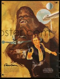 5h0778 STAR WARS group of 2 18x24 special posters 1977 A New Hope, Nichols, Coca-Cola, Burger Chef!