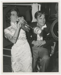 5k0017 ALL THE FINE YOUNG CANNIBALS candid 8x10 still 1960 Natalie Wood playing trumpet by Wagner!