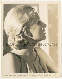 5k0023 ANN HARDING 8x10.25 still 1936 close head & shoulders profile portrait of the pretty blonde!