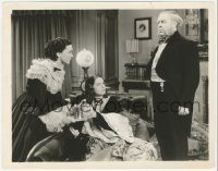 5k0036 BARRETTS OF WIMPOLE STREET 8x10.25 still 1934 Maureen O'Sullivan, Norma Shearer & Laughton!