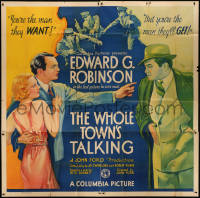 5r0042 WHOLE TOWN'S TALKING 6sh 1935 Edward G. Robinson in dual role, Jean Arthur, John Ford, rare!