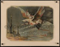 5r0072 THIEF OF BAGDAD 1/2sh 1924 Anton Grot art of Douglas Fairbanks flying on pegasus, ultra rare!