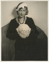 5s0280 ANNA STEN deluxe 10.75x14 still 1932 c/u with fur muff & matching hat by Ruth Harriet Louise!