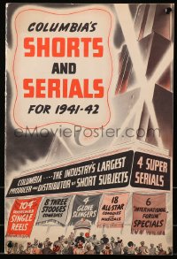 5s0061 COLUMBIA'S SHORTS & SERIALS FOR 1941-42 campaign book 1941 Three Stooges, Captain Midnight!