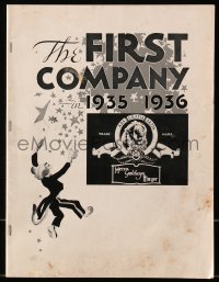 5s0064 MGM 1935-36 campaign book 1935 great Hirschfeld art for Laurel & Hardy + Marx Bros, much more!