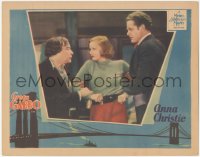 5s0192 ANNA CHRISTIE LC 1930 Greta Garbo between Bickford & Marion, her first sound movie, rare!