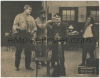 5s0196 BEHIND THE SCREEN LC R1932 Charlie Chaplin by Goliath, as Behind the Scenes with sound, rare!