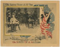 5s0198 BIRTH OF A NATION LC R1921 D.W. Griffith, historic surrender of Lee to Grant at Appomattox!
