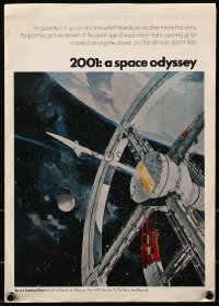5s0099 2001: A SPACE ODYSSEY Japanese promo 1968 faux travel brochure, different & ultra rare!