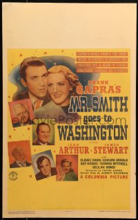 5s0030 MR. SMITH GOES TO WASHINGTON WC 1939 James Stewart, Jean Arthur, Frank Capra, ultra rare!