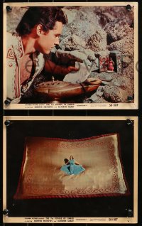 5t0905 7th VOYAGE OF SINBAD 3 color 8x10 stills 1958 Harryhausen fantasy classic, f/x scenes!