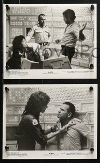 5t1292 ALIEN 7 8x10 stills 1979 Ridley Scott, Sigourney Weaver, Tom Skerritt, Stanton, Kotto!