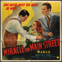 5w0012 MIRACLE ON MAIN STREET 6sh 1939 William Collier & Margo, who only knew the beast in men!
