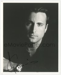 5y0751 ANDY GARCIA signed 8x10 REPRO still 1990s great head & shoulders portrait of the star!