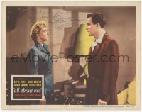 5y0061 ALL ABOUT EVE signed LC #8 1950 by Celeste Holm, who's close up with Hugh Marlowe!