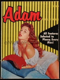 5z1521 ADAM vol 1 no 7 magazine 1957 the man's home companion with lots of sexy nude images!