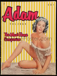 5z1525 ADAM vol 2 no 9 magazine 1958 the man's home companion with lots of sexy nude images!