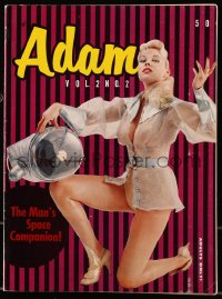 5z1524 ADAM vol 2 no 2 magazine 1958 the man's home companion with lots of sexy nude images!