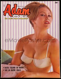 5z1533 ADAM vol 8 no 2 magazine 1964 the man's home companion with lots of sexy nude images!