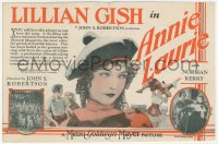 5z0438 ANNIE LAURIE herald 1927 pretty Lillian Gish comes between two Scottish clans, great images!