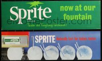 6a0083 SPRITE 4 7x24 advertising posters 1960s images of hamburgers, hot dogs, frosty drinks!