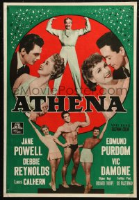 6b0067 ATHENA Finnish 1956 nature girl Jane Powell, Edmund Purdom, Debbie Reynolds, Vic Damone!