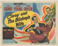 6c0018 BISHOP'S WIFE TC 1948 Cary Grant, Loretta Young, priest David Niven, classic romantic comedy!