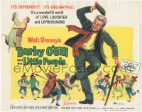 6c0047 DARBY O'GILL & THE LITTLE PEOPLE TC 1959 Disney, Albert Sharpe, it's leprechaun magic!