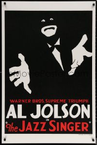 6f0005 JAZZ SINGER S2 poster 2001 artwork of Al Jolson in blackface!