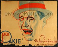 6g0013 SAP FROM SYRACUSE 1/2sh 1930 great close up art of crying Jack Oakie, ultra rare!