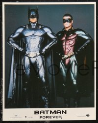 6h0059 BATMAN FOREVER 8 French LCs 1995 Kilmer, Kidman, O'Donnell, Tommy Lee Jones, Carrey, top cast