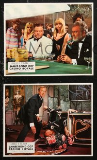 6h0060 CASINO ROYALE 8 style A French LCs 1967 all-star James Bond spy spoof, David Niven!