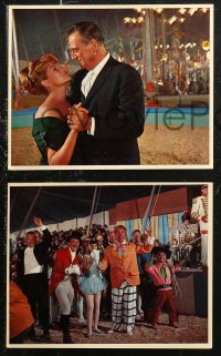 6h0047 CIRCUS WORLD 10 French LCs 1965 great images of Claudia Cardinale, John Wayne, Rita Hayworth!