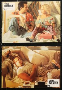 6h0041 TRUE ROMANCE 12 French LCs 1993 Christian Slater, Patricia Arquette, by Quentin Tarantino!