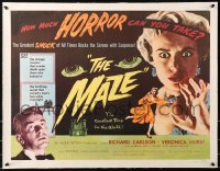 6j0054 MAZE linen 2D 1/2sh 1953 William Cameron Menzies, how much horror can you take, ultra rare!