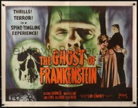 6k0162 GHOST OF FRANKENSTEIN 1/2sh R1948 different Lon Chaney Jr. monster image + skull, ultra rare!
