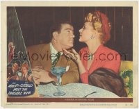 6m0044 ABBOTT & COSTELLO MEET THE INVISIBLE MAN LC #2 1951 close up of Lou & pretty Adele Jergens!