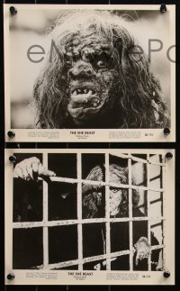 6m0033 SHE BEAST 5 8x10 stills 1966 Steele is possessed by an 18th century witch who wants revenge!