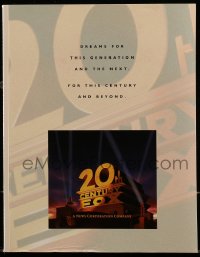 6p0220 20TH CENTURY FOX 1996 campaign book 1996 Star Wars, live action X-Men, Titanic and more!