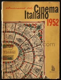 6p1156 ALMANACO DEL CINEMA ITALIANO 1952 Italian exhibitor magazine 1952 Rashomon & other movies!