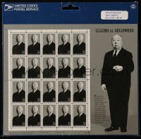 6p0157 ALFRED HITCHCOCK Legends of Hollywood stamp sheet 1997 contains 20 unused postage stamps!