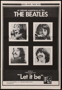 6p0014 LET IT BE Australian press sheet 1970 The Beatles, John, Paul, Ringo & George!
