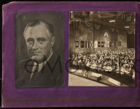 6p0025 METRO-GOLDWYN-MAYER 10x13 program 1933 to the Governors' Luncheon with FDR attending!