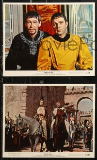 6r0013 BECKET 8 color 8x10 stills 1964 Richard Burton in the title role, Peter O'Toole
