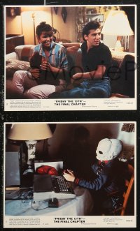 6r0019 FRIDAY THE 13th - THE FINAL CHAPTER 8 8x10 mini LCs 1984 slasher sequel, young Corey Feldman!