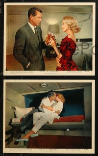 6r0007 NORTH BY NORTHWEST 9 color 8x10 stills 1959 Cary Grant, Eva Marie Saint, Hitchcock classic!