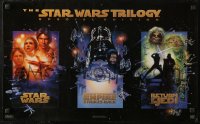 6s0047 STAR WARS TRILOGY 16x26 video poster 1997 Empire Strikes Back, Return of the Jedi, Struxan!