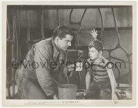 6w0022 5000 FINGERS OF DR. T 8x10.25 still 1953 Tommy Rettig & Peter Lind Hayes with AirFix bottle!